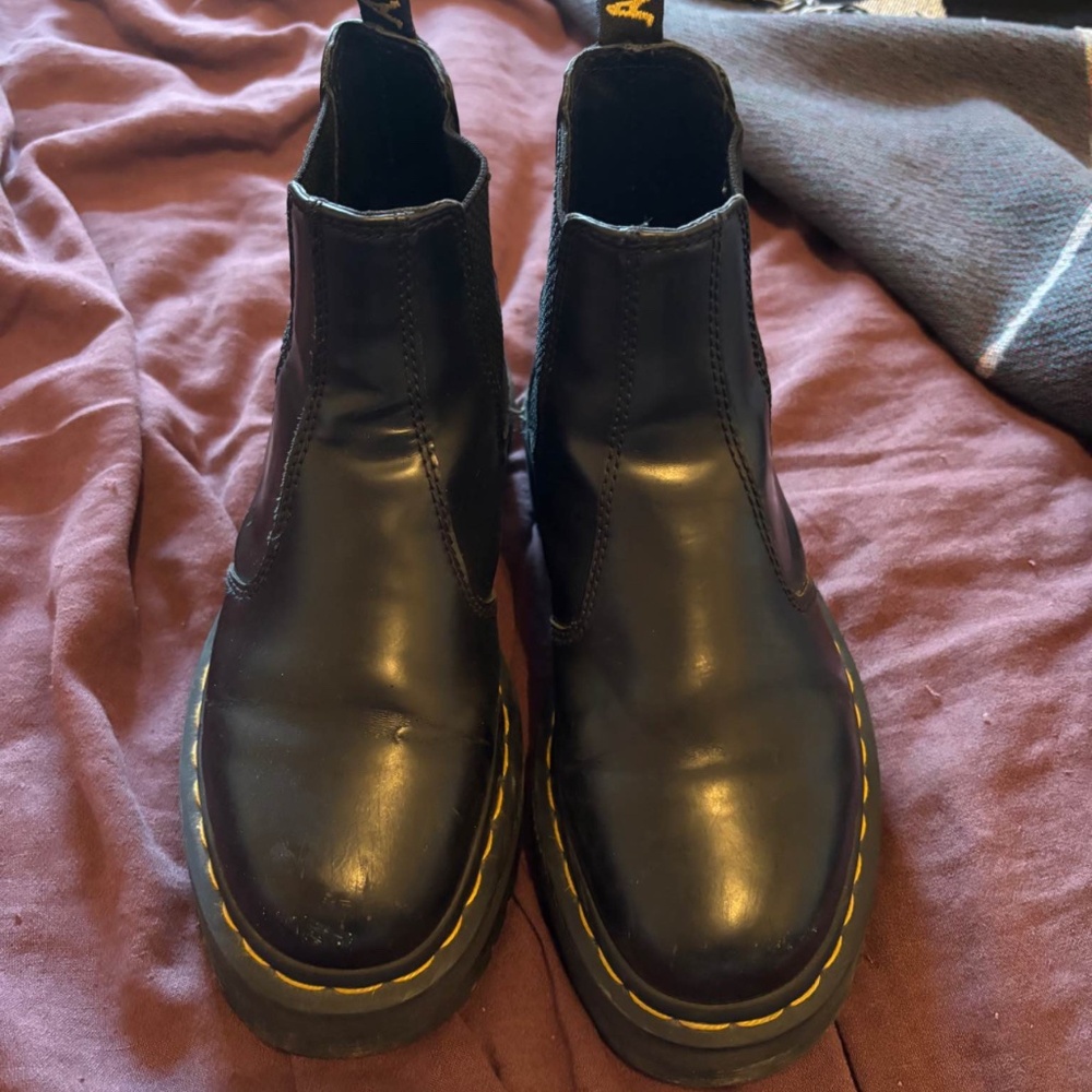 Doc Martens Platform Chelsea Boots